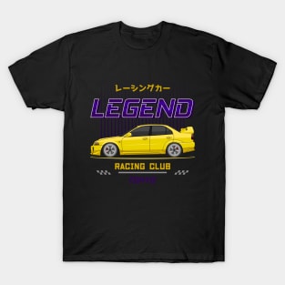 Tuner Yellow EVO V JDM T-Shirt